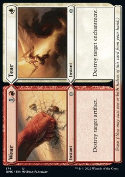 Wear // Tear⁣ - Commander: Dominaria United⁣ (Uncommon)⁣ [174]