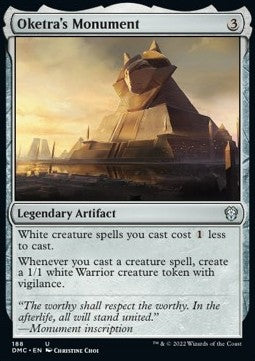 Oketra's Monument⁣ - Commander: Dominaria United⁣ (Uncommon)⁣ [168]