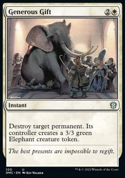 Generous Gift - Commander: Dominaria United (Uncommon) [DMC-100]
