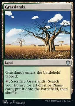 Grasslands⁣ - Commander: Dominaria United⁣ (Uncommon)⁣ [214]