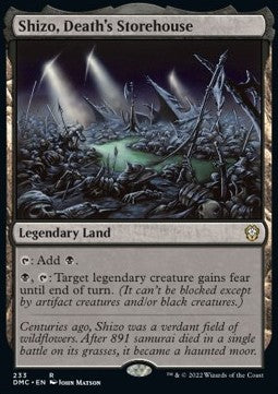 Shizo, Death's Storehouse⁣ - Commander: Dominaria United⁣ (Rare)⁣ [233]
