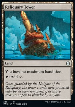 Reliquary Tower⁣ - Commander: Dominaria United⁣ (Uncommon)⁣ [227]