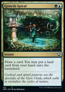 Growth Spiral⁣ - Commander: Dominaria United⁣ (Common)⁣ [153]