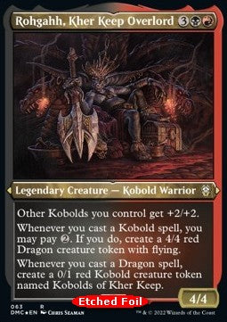 Rohgahh, Kher Keep Overlord⁣ - Commander: Dominaria United: Extras⁣ (Rare)⁣ [63]