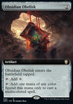 Obsidian Obelisk⁣ - Commander: Dominaria United: Extras⁣ (Rare)⁣ [94]