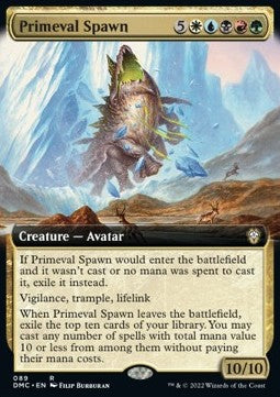 Primeval Spawn⁣ - Commander: Dominaria United: Extras⁣ (Rare)⁣ [89]