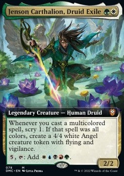 Jenson Carthalion, Druid Exile - Commander: Dominaria United: Extras (Mythic) [XDMC-78]