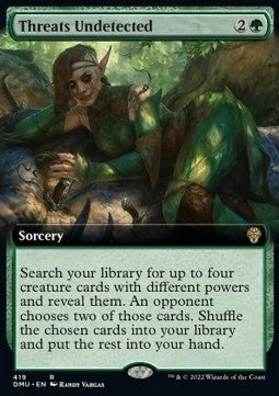 Threats Undetected⁣ - Dominaria United: Extras⁣ (Rare)⁣ [419]