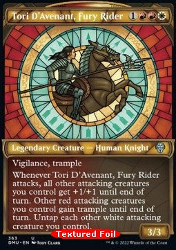 Tori D'Avenant, Fury Rider (V.2)⁣ - Dominaria United: Extras⁣ (Uncommon)⁣ [363]