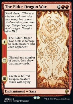 The Elder Dragon War⁣ - Dominaria United⁣ (Rare)⁣ [121]