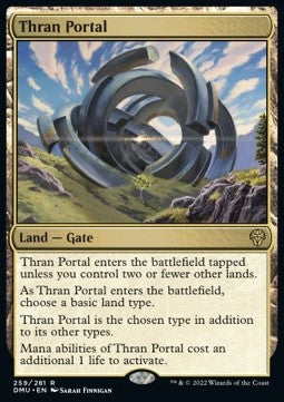 Thran Portal⁣ - Dominaria United⁣ (Rare)⁣ [259]