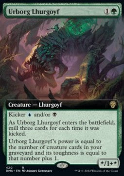 Urborg Lhurgoyf⁣ - Dominaria United: Extras⁣ (Rare)⁣ [420]