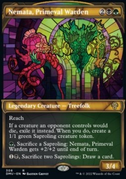 Nemata, Primeval Warden (V.1)⁣ - Dominaria United: Extras⁣ (Rare)⁣ [308]