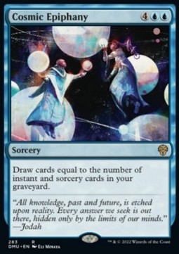 Cosmic Epiphany (V.1)⁣ - Dominaria United: Extras⁣ (Rare)⁣ [283]