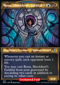 Rona, Sheoldred's Faithful (V.2)⁣ - Dominaria United: Extras⁣ (Uncommon)⁣ [356]