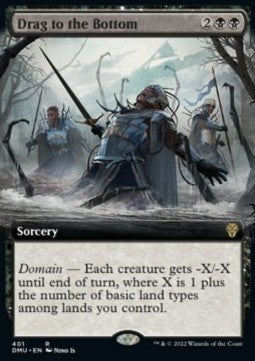Drag to the Bottom⁣ - Dominaria United: Extras⁣ (Rare)⁣ [401]