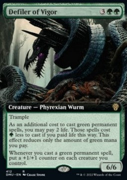 Defiler of Vigor⁣ - Dominaria United: Extras⁣ (Rare)⁣ [412]