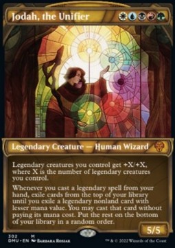 Jodah, the Unifier (V.1)⁣ - Dominaria United: Extras⁣ (Mythic)⁣ [302]