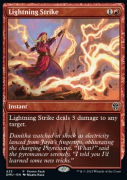 Lightning Strike⁣ - Dominaria United: Promos⁣ (Common)⁣ [433]