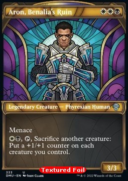 Aron, Benalia's Ruin (V.2)⁣ - Dominaria United: Extras⁣ (Uncommon)⁣ [333]