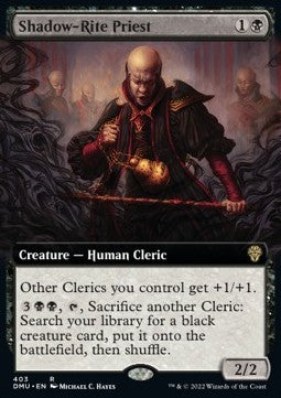 Shadow-Rite Priest⁣ - Dominaria United: Extras⁣ (Rare)⁣ [403]