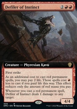 Defiler of Instinct⁣ - Dominaria United: Extras⁣ (Rare)⁣ [406]