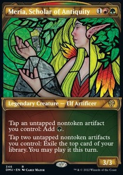 Meria, Scholar of Antiquity (V.2)⁣ - Dominaria United: Extras⁣ (Rare)⁣ [346]