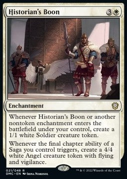 Historian's Boon⁣ - Commander: Dominaria United⁣ (Rare)⁣ [21]