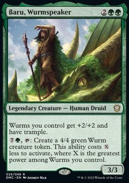 Baru, Wurmspeaker⁣ - Commander: Dominaria United⁣ (Rare)⁣ [26]