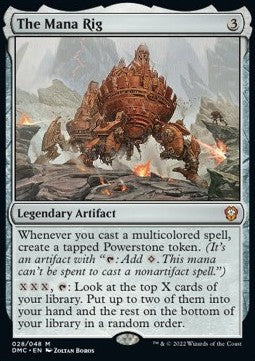 The Mana Rig⁣ - Commander: Dominaria United⁣ (Mythic)⁣ [28]