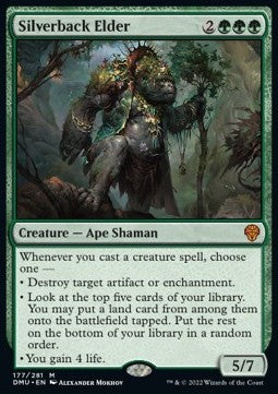 Silverback Elder⁣ - Dominaria United⁣ (Mythic)⁣ [177]