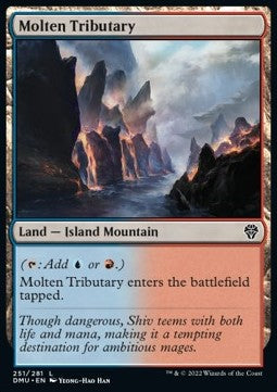 Molten Tributary⁣ - Dominaria United⁣ (Common)⁣ [251]