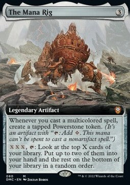 The Mana Rig⁣ - Commander: Dominaria United: Extras⁣ (Mythic)⁣ [80]