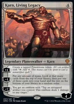 Karn, Living Legacy (V.1)⁣ - Dominaria United: Promos⁣ (Mythic)⁣ [1]