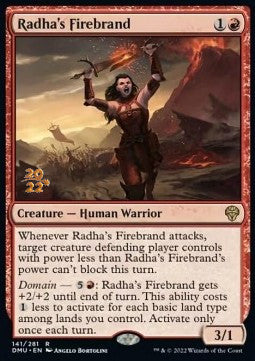 Radha's Firebrand (V.1)⁣ - Dominaria United: Promos⁣ (Rare)⁣ [141]