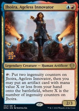 Jhoira, Ageless Innovator (V.1)⁣ - Dominaria United: Promos⁣ (Rare)⁣ [202]