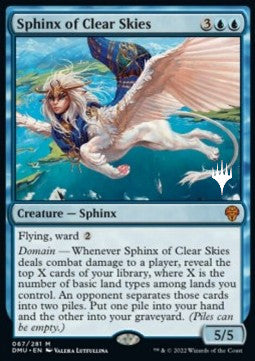 Sphinx of Clear Skies (V.2)⁣ - Dominaria United: Promos⁣ (Mythic)⁣ [67]