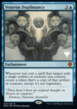 Vesuvan Duplimancy (V.2)⁣ - Dominaria United: Promos⁣ (Mythic)⁣ [73]