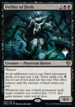 Defiler of Flesh (V.2)⁣ - Dominaria United: Promos⁣ (Rare)⁣ [90]