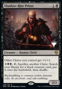 Shadow-Rite Priest (V.2)⁣ - Dominaria United: Promos⁣ (Rare)⁣ [106]