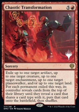 Chaotic Transformation (V.2)⁣ - Dominaria United: Promos⁣ (Rare)⁣ [117]