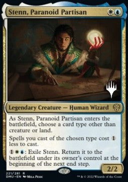 Stenn, Paranoid Partisan (V.2)⁣ - Dominaria United: Promos⁣ (Rare)⁣ [221]