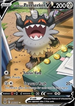 Galarian Perrserker V⁣ - Lost Origin⁣ (Ultra Rare)⁣ [184]