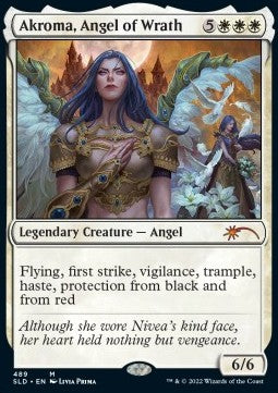 Akroma, Angel of Wrath⁣ - Secret Lair Drop Series: June Superdrop 2022⁣ (Mythic)⁣ [489]