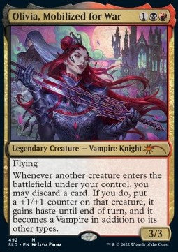 Olivia, Mobilized for War⁣ - Secret Lair Drop Series: June Superdrop 2022⁣ (Mythic)⁣ [492]