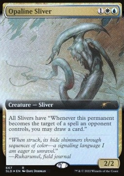 Opaline Sliver⁣ - Secret Lair Drop Series⁣ (Rare)⁣ [667]