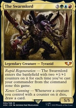 The Swarmlord (V.1)⁣ - Universes Beyond: Warhammer 40,000⁣ (Mythic)⁣ [4]
