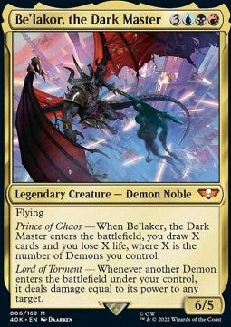 Be'lakor, the Dark Master (V.1)⁣ - Universes Beyond: Warhammer 40,000⁣ (Mythic)⁣ [6]
