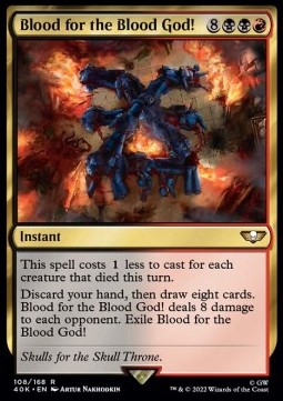 Blood for the Blood God!⁣ - Universes Beyond: Warhammer 40,000⁣ (Rare)⁣ [108]