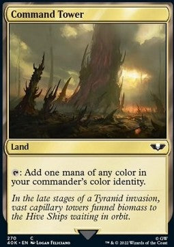 Command Tower (V.1)⁣ - Universes Beyond: Warhammer 40,000⁣ (Common)⁣ [270]